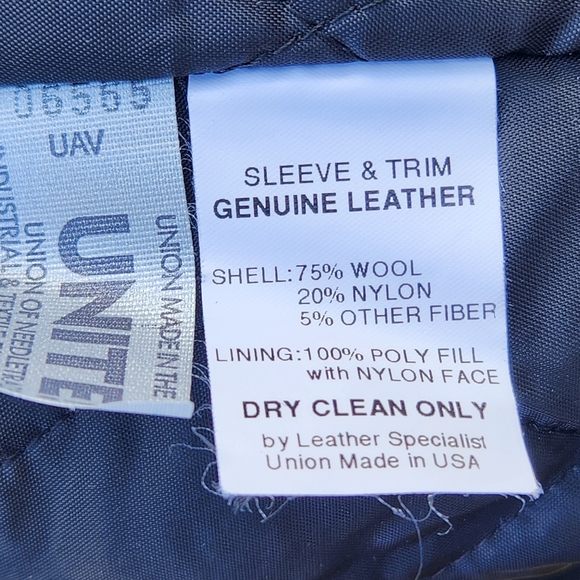 Reed Leather Sportswear Vintage Varsity Jacket XL - Picture 5 of 8